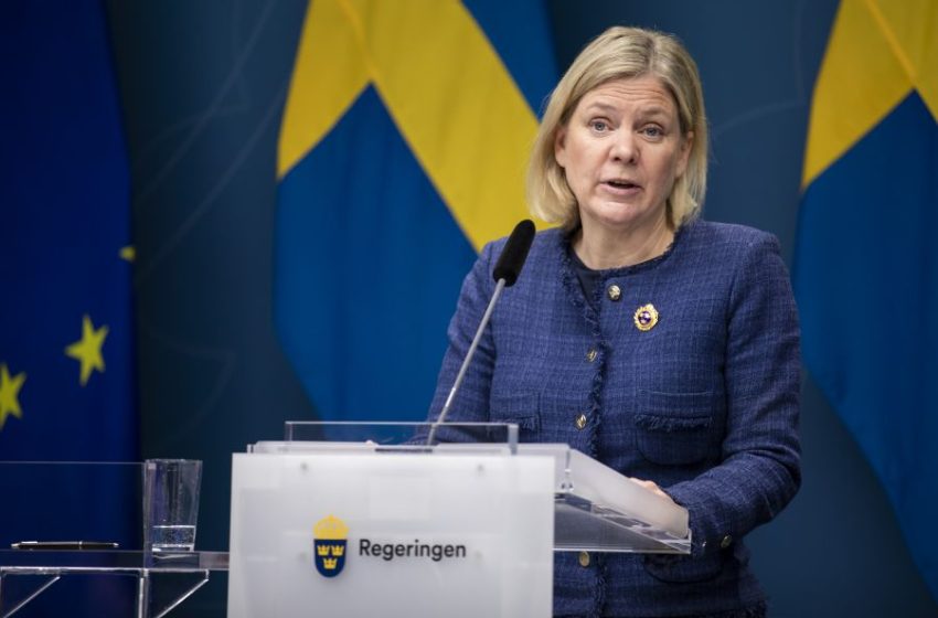  أندرشون لا تستبعد انضمام السويد الى الناتو