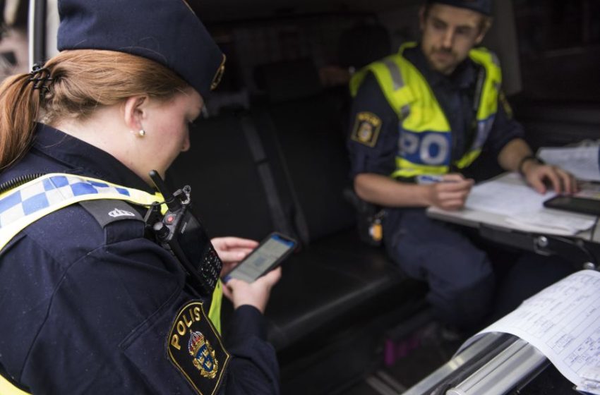  الشرطة السويدية تعتقل 26 شخصاً